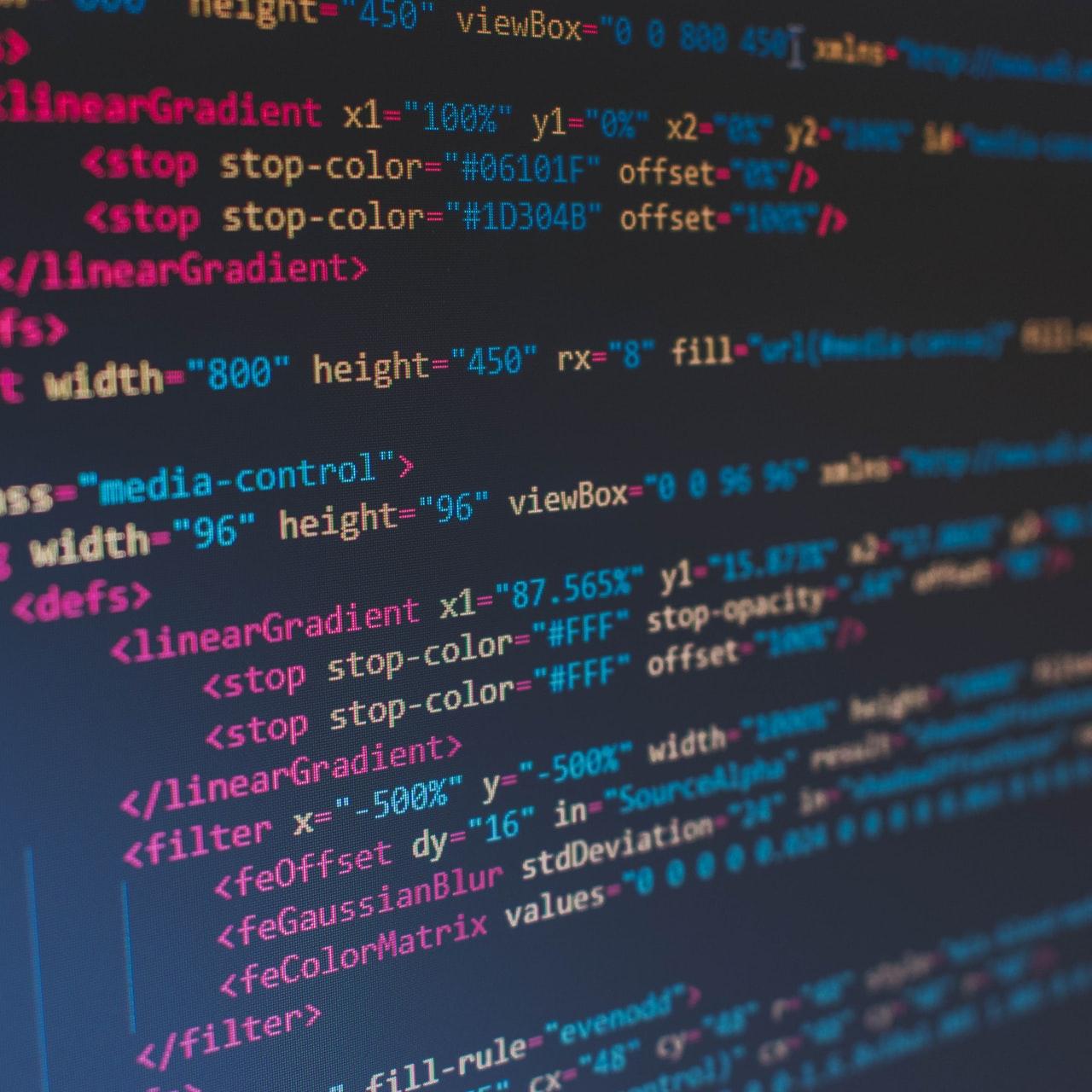 lines of HTML codes