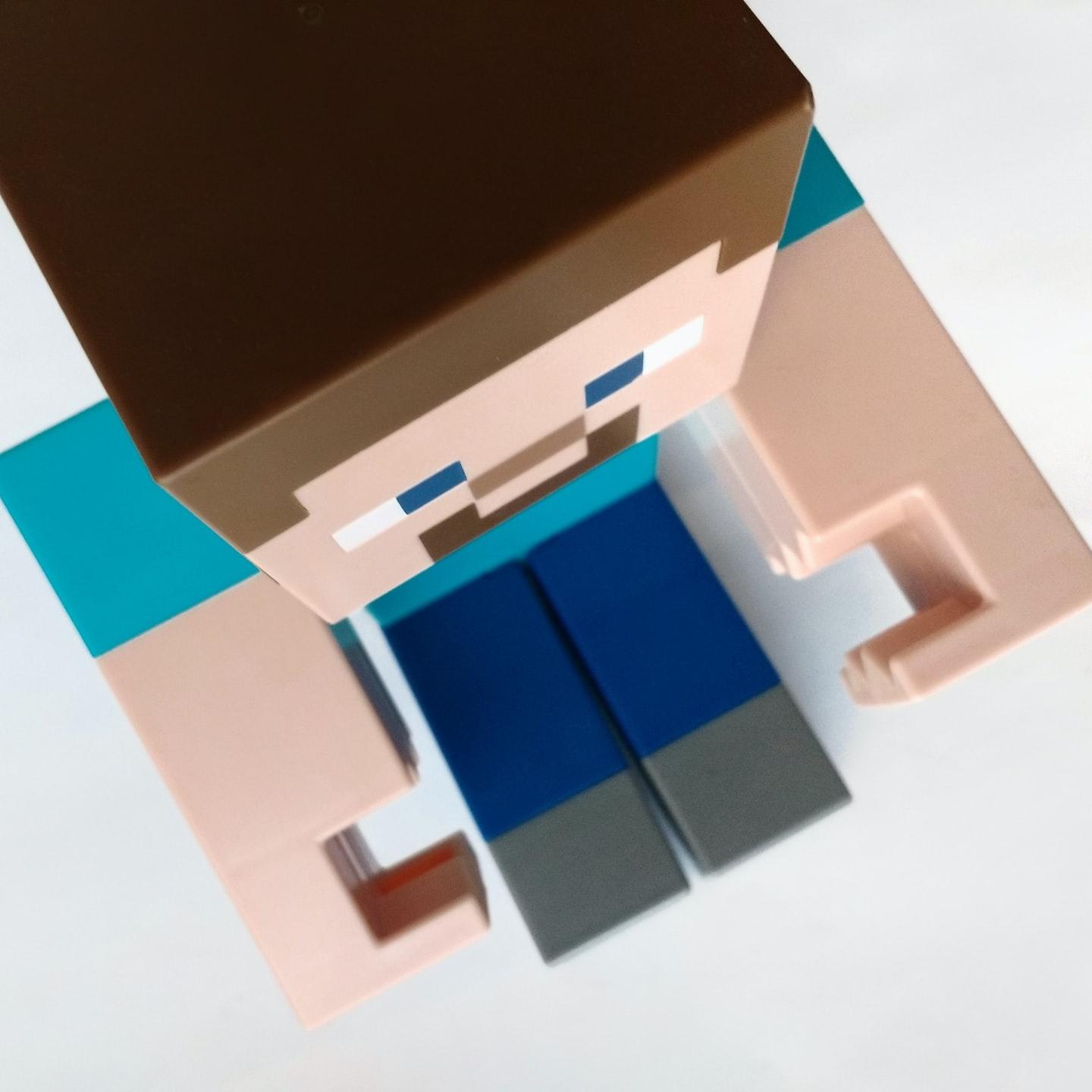 Minecraft Steve toy